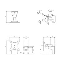 Lade das Bild in den Galerie-Viewer, Dataflex Viewlite Monitorarm - Wand 202