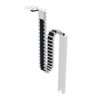 Lade das Bild in den Galerie-Viewer, Kabelführungsblende inkl. Zugentlastung Schreibtisch Sedus