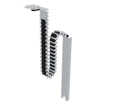 Lade das Bild in den Galerie-Viewer, Kabelführungsblende inkl. Zugentlastung Schreibtisch Sedus