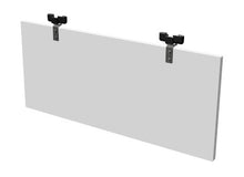 Lade das Bild in den Galerie-Viewer, Knieblende Melamin / Furnier pendelbar Schreibtisch Sedus