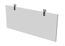 Lade das Bild in den Galerie-Viewer, Knieblende Melamin / Furnier pendelbar Schreibtisch Sedus