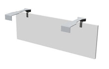 Lade das Bild in den Galerie-Viewer, Knieblende Melamin / Furnier pendelbar Schreibtisch Sedus