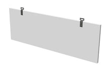 Lade das Bild in den Galerie-Viewer, Knieblende Melamin / Furnier pendelbar Schreibtisch Sedus