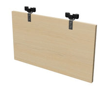 Lade das Bild in den Galerie-Viewer, Knieblende Melamin / Furnier pendelbar Schreibtisch Sedus