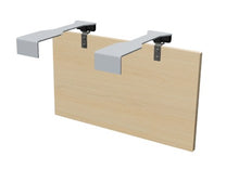 Lade das Bild in den Galerie-Viewer, Knieblende Melamin / Furnier pendelbar Schreibtisch Sedus