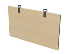 Lade das Bild in den Galerie-Viewer, Knieblende Melamin / Furnier pendelbar Schreibtisch Sedus