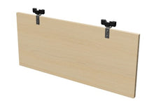 Lade das Bild in den Galerie-Viewer, Knieblende Melamin / Furnier pendelbar Schreibtisch Sedus