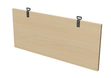 Lade das Bild in den Galerie-Viewer, Knieblende Melamin / Furnier pendelbar Schreibtisch Sedus