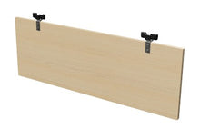 Lade das Bild in den Galerie-Viewer, Knieblende Melamin / Furnier pendelbar Schreibtisch Sedus