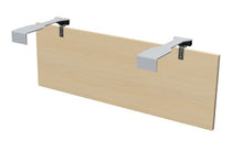 Lade das Bild in den Galerie-Viewer, Knieblende Melamin / Furnier pendelbar Schreibtisch Sedus