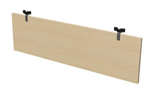 Lade das Bild in den Galerie-Viewer, Knieblende Melamin / Furnier pendelbar Schreibtisch Sedus