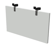 Lade das Bild in den Galerie-Viewer, Knieblende Melamin / Furnier pendelbar Schreibtisch Sedus