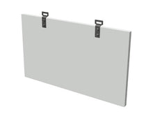 Lade das Bild in den Galerie-Viewer, Knieblende Melamin / Furnier pendelbar Schreibtisch Sedus