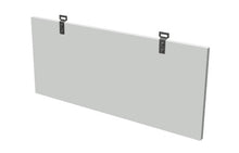 Lade das Bild in den Galerie-Viewer, Knieblende Melamin / Furnier pendelbar Schreibtisch Sedus