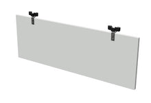 Lade das Bild in den Galerie-Viewer, Knieblende Melamin / Furnier pendelbar Schreibtisch Sedus