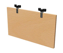 Lade das Bild in den Galerie-Viewer, Knieblende Melamin / Furnier pendelbar Schreibtisch Sedus