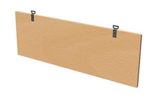 Lade das Bild in den Galerie-Viewer, Knieblende Melamin / Furnier pendelbar Schreibtisch Sedus