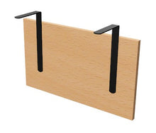 Lade das Bild in den Galerie-Viewer, Knieblende Melamin / Furnier Schreibtisch Sedus