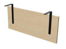 Lade das Bild in den Galerie-Viewer, Knieblende Melamin / Furnier Schreibtisch Sedus