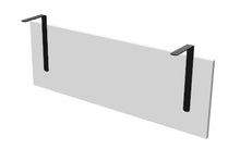 Lade das Bild in den Galerie-Viewer, Knieblende Melamin / Furnier Schreibtisch Sedus