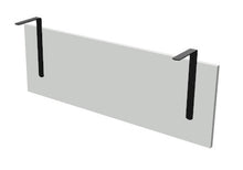 Lade das Bild in den Galerie-Viewer, Knieblende Melamin / Furnier Schreibtisch Sedus