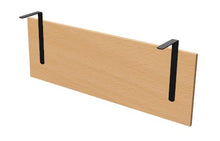 Lade das Bild in den Galerie-Viewer, Knieblende Melamin / Furnier Schreibtisch Sedus