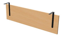 Lade das Bild in den Galerie-Viewer, Knieblende Melamin / Furnier Schreibtisch Sedus