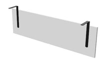 Lade das Bild in den Galerie-Viewer, Knieblende Melamin / Furnier Schreibtisch Sedus