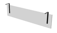 Lade das Bild in den Galerie-Viewer, Knieblende Melamin / Furnier Schreibtisch Sedus