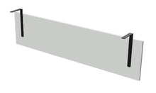 Lade das Bild in den Galerie-Viewer, Knieblende Melamin / Furnier Schreibtisch Sedus