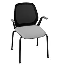 Lade das Bild in den Galerie-Viewer, Quarterback 2 Besucherstuhl Vierfuß (Box) Sedus