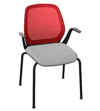 Lade das Bild in den Galerie-Viewer, Quarterback 2 Besucherstuhl Vierfuß (Box) Sedus