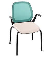 Lade das Bild in den Galerie-Viewer, Quarterback 2 Besucherstuhl Vierfuß (Box) Sedus