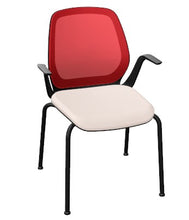 Lade das Bild in den Galerie-Viewer, Quarterback 2 Besucherstuhl Vierfuß (Box) Sedus