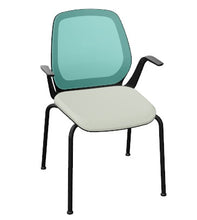 Lade das Bild in den Galerie-Viewer, Quarterback 2 Besucherstuhl Vierfuß (Box) Sedus