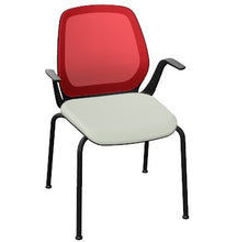 Lade das Bild in den Galerie-Viewer, Quarterback 2 Besucherstuhl Vierfuß (Box) Sedus