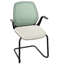 Lade das Bild in den Galerie-Viewer, Quarterback 2 Besucherstuhl Freischwinger (Box) Sedus