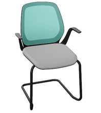 Lade das Bild in den Galerie-Viewer, Quarterback 2 Besucherstuhl Freischwinger (Box) Sedus