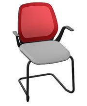 Lade das Bild in den Galerie-Viewer, Quarterback 2 Besucherstuhl Freischwinger (Box) Sedus