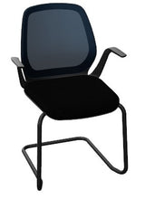 Lade das Bild in den Galerie-Viewer, Quarterback 2 Besucherstuhl Freischwinger (Box) Sedus