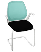 Lade das Bild in den Galerie-Viewer, Quarterback 2 Besucherstuhl Freischwinger (Box) Sedus