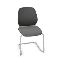 Lade das Bild in den Galerie-Viewer, Se:kit Besucherstuhl Freischwinger SEDUS mit Netzrücken (Box)