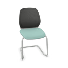 Lade das Bild in den Galerie-Viewer, Se:kit Besucherstuhl Freischwinger SEDUS mit Netzrücken (Box)