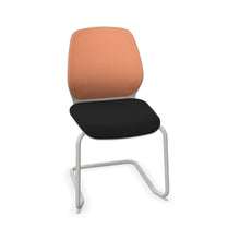 Lade das Bild in den Galerie-Viewer, Se:kit Besucherstuhl Freischwinger SEDUS mit Netzrücken (Box)