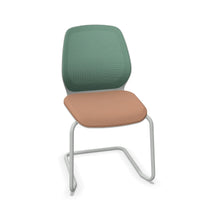 Lade das Bild in den Galerie-Viewer, Se:kit Besucherstuhl Freischwinger SEDUS mit Netzrücken (Box)