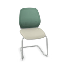 Lade das Bild in den Galerie-Viewer, Se:kit Besucherstuhl Freischwinger SEDUS mit Netzrücken (Box)