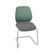 Lade das Bild in den Galerie-Viewer, Se:kit Besucherstuhl Freischwinger SEDUS mit Netzrücken (Box)