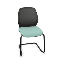 Lade das Bild in den Galerie-Viewer, Se:kit Besucherstuhl Freischwinger SEDUS mit Netzrücken (Box)