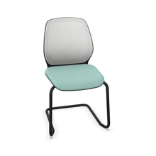 Lade das Bild in den Galerie-Viewer, Se:kit Besucherstuhl Freischwinger SEDUS mit Netzrücken (Box)