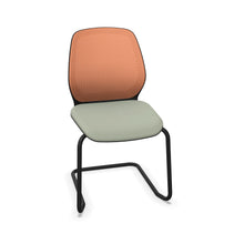 Lade das Bild in den Galerie-Viewer, Se:kit Besucherstuhl Freischwinger SEDUS mit Netzrücken (Box)